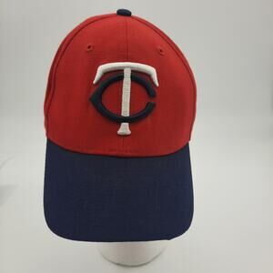 New Era Minnesota Twins Baseball Cap Hat‎ Red & Navy Blue